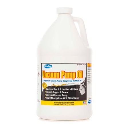 Comstar Intl Vacuum Pump Oil Lubricating Oil For Air Compressors & Vacuum Pumps, 1 Gal. 45-790*